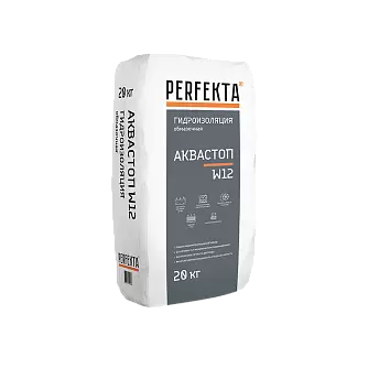 Гидроизоляция обмазочная Perfekta Аквастоп W12, 20 кг в "Строй-Ресурсе"